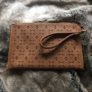 Brown Mix No. 6 clutch